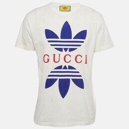 Gucci: Белая футболка 