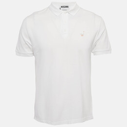 Moschino Couture: Белое поло 