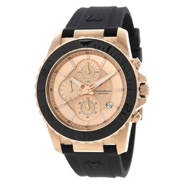 Technomarine Sea Chronograph Quartz Rose Gold Dial Mens Watch tm-725007