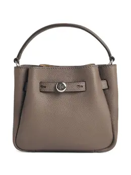 Tory Burch-Romy Mini Leather Bucket Bag-Donna 52981239939412