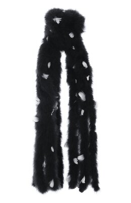 Valentino: Чёрный шарф 