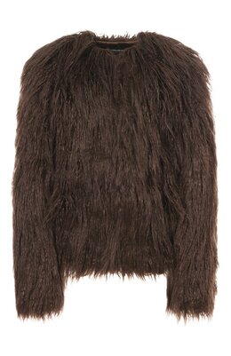 Zadig and Voltaire: Коричневая шуба 