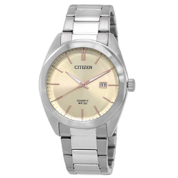 Citizen Quartz Ivory Dial Mens Watch bi5110-54b