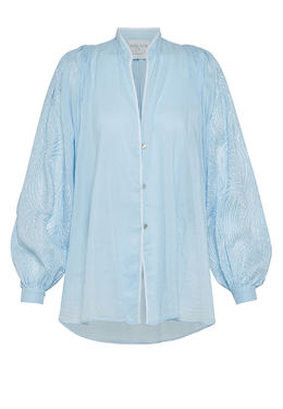 FORTE FORTE: Голубая блуза 