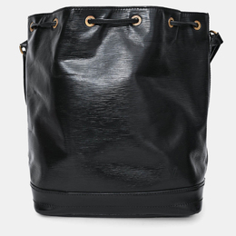 Louis Vuitton: Чёрная сумка  Épi