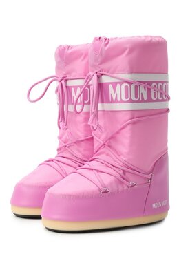 Moon Boot: Розовые сапоги 