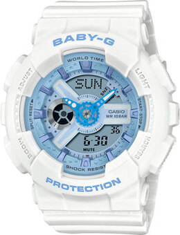 Японские наручные женские часы Casio BA-110XBE-7A. Коллекция Baby-G w237041