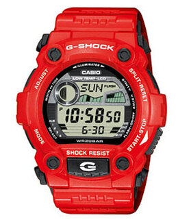Японские наручные мужские часы Casio G-7900A-4E. Коллекция G-Shock w84708