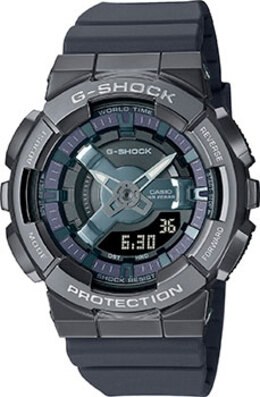 Японские наручные женские часы Casio GM-S110B-8A. Коллекция G-Shock w236457