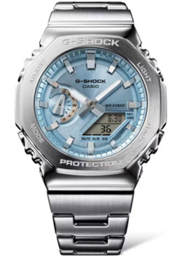 Японские наручные мужские часы Casio GM-2110D-2A. Коллекция G-Shock w243652