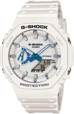 Японские наручные мужские часы Casio GA-2100HDS-7A. Коллекция G-Shock w249036
