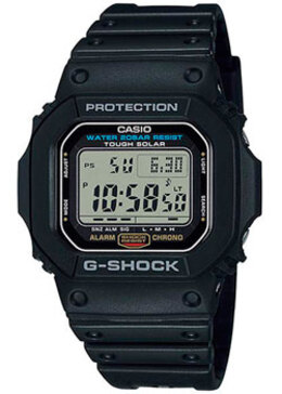 Японские наручные мужские часы Casio G-5600UE-1. Коллекция G-Shock w236590