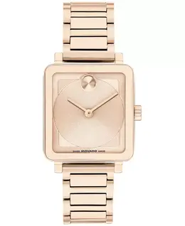 Женские часы Bold Evolution 2.0 Swiss Quartz с ионным покрытием из розового золота, сталь, 26 мм Movado 19356669