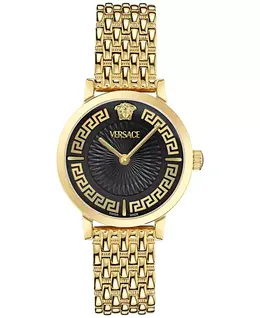 Женские наручные часы Swiss Greca Fortuna Gold Ion Plated, 35 мм Versace 21064225