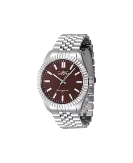 Мужские часы 47482 Specialty Quartz с медным циферблатом и тремя стрелками Invicta, серебряный 21894386 | silver