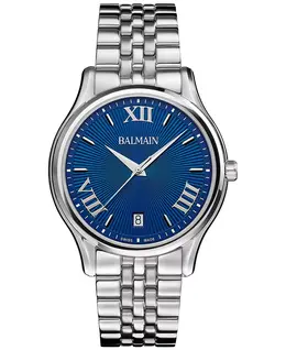 Мужские наручные часы Swiss Beleganza со стальным браслетом, 40 мм Balmain 22513137