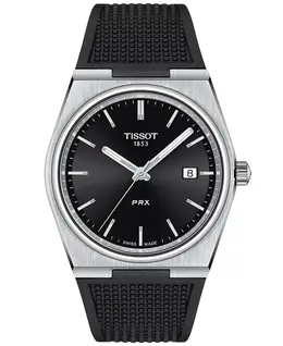 Мужские часы Swiss PRX с черным резиновым ремешком, 40 мм Tissot 15961033