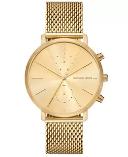 Мужские многофункциональные часы Blake с золотистым корпусом и сетчатым браслетом, 42 мм Michael Kors 21691080