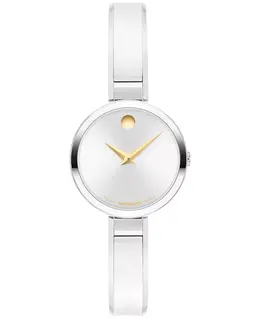 Женские часы Moda Swiss Quartz из нержавеющей стали, 24 мм Movado 21171619