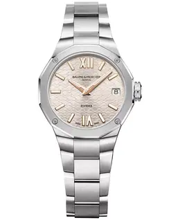 Женские наручные часы Swiss Riviera из нержавеющей стали, 33 мм Baume & Mercier 21984747