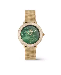 Женские аналоговые часы с золотистым покрытием из нержавеющей стали, 32 мм Daniel Wellington 22196856