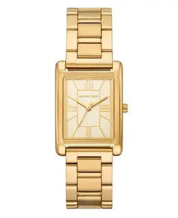 Женские часы Essex из нержавеющей стали с золотистым покрытием, 26x36 мм Michael Kors 21757330