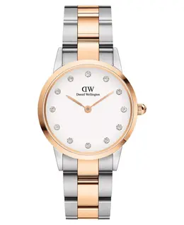 Женские часы Iconic Link Lumine Two-Tone из нержавеющей стали, 28 мм Daniel Wellington 17113702