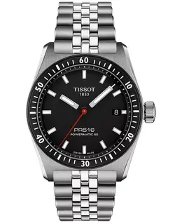 Мужские автоматические швейцарские часы PR516 Powermatic 80 со стальным браслетом, 38 мм Tissot 20484633