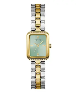 Женские аналоговые двухцветные стальные часы, 22 мм Guess 21270440