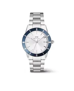 Мужские аналоговые часы в серебристом тоне из нержавеющей стали, 40 мм Daniel Wellington 22312492