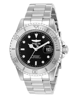Мужские часы Pro Diver Quartz 3 Hand Black Dial 34022 Invicta 20740458