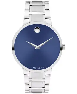 Мужские часы Portfolio Swiss Quartz из нержавеющей стали, 40 мм Movado 19356655
