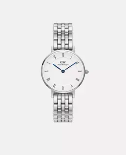Унисекс-часы аналоговые серебристые из нержавеющей стали, 28 мм Daniel Wellington 22196834