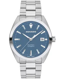Мужские часы Datron Swiss Automatic, стальной корпус 40 мм Movado 19356703