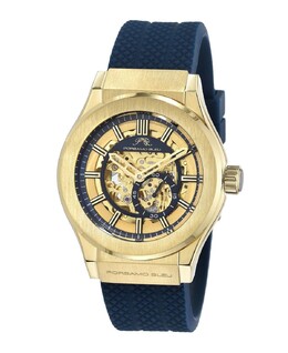 Мужские автоматические часы Cruz с силиконовым ремешком 1222CCRR Porsamo Bleu 16205925 | blue