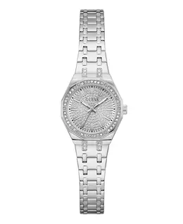 Женские серебристые аналоговые часы, 25mm Guess 23513197