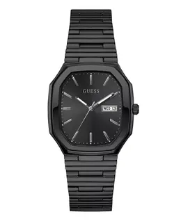 Мужские черные часы Date, 35mm Guess 23513238