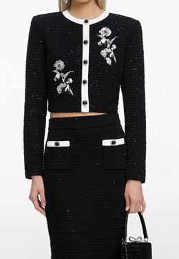 SELF-PORTRAIT: Чёрный жакет 