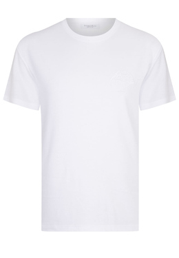 STEFANO RICCI: Белая футболка 