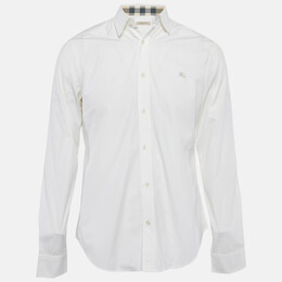 Burberry: Белая рубашка 