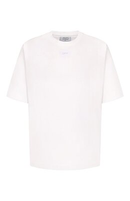 Off-White: Хлопковая футболка 