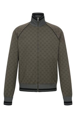 Gucci: Зелёная толстовка 