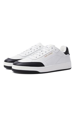 Saint Laurent: Белые кеды 