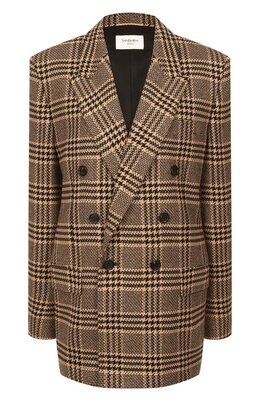 Saint Laurent: Шёлковый жакет 