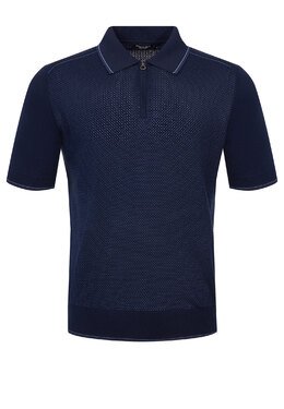 STEFANO RICCI: Синее поло 