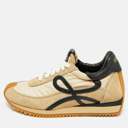 Loewe: Бежевые кроссовки  Flow Runner