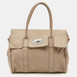 Mulberry: Бежевая сумка  Bayswater