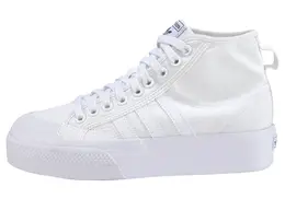 Кроссовки Adidas "NIZZA PLATFORM MID", цвет Cloud White / Cloud White / Cloud White 1329722412 | cloud white / cloud white / cloud white