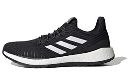 Кроссовки для бега PulseBOOST мужские с низким верхом, черные/белые Adidas eh1473