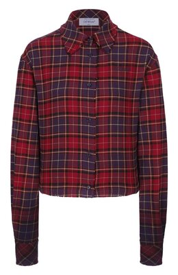 Off-White: Хлопковая рубашка 